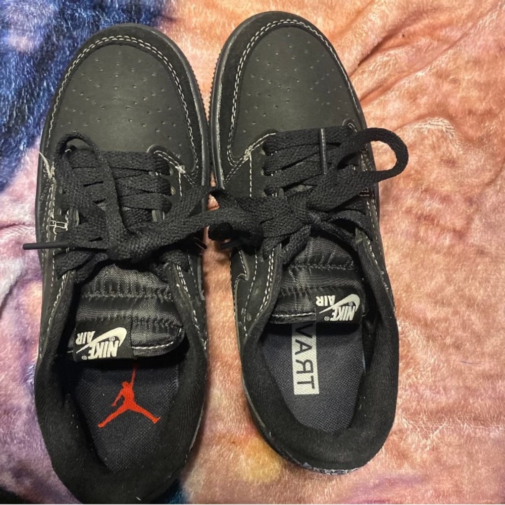 Nike Air Black and Red Sneakers